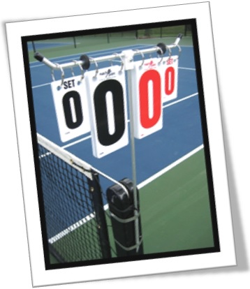 love love zero a zero tennis match game score