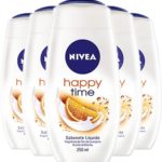 sabonete líquido nivea happy time banho perfume higiene pessoal