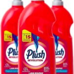 sabão líquido, lava roupas plush revolution