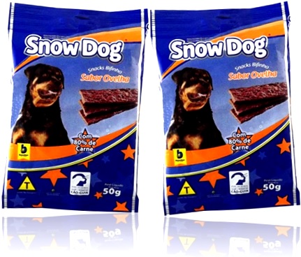 snacks bifinho sabor ovelha snow dog