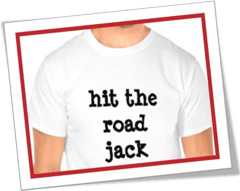 o que significa hit the road jack em inglês