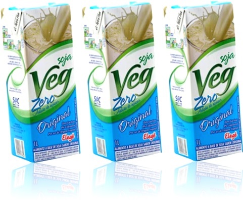 bebida de soja veg zero adição de açúcar original elegê