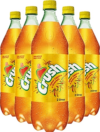 refrigerante crush sabor cajuína caju guaraná coca cola