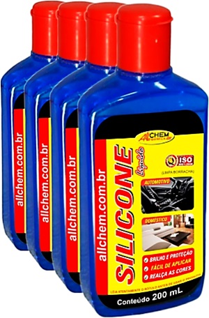 silicone líquido allchem, automotivo, doméstico