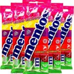 balas mastigável mentos rainbow sabor frutas