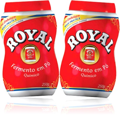 fermento em pó royal químico para bolos, tortas, biscoitos, pão, receitas, culinária