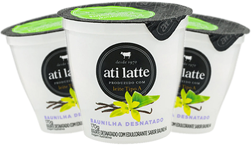 iogurte natural sabor baunilha desnatada ati latte iogurte natural sabor baunilha desnatada ati latte
