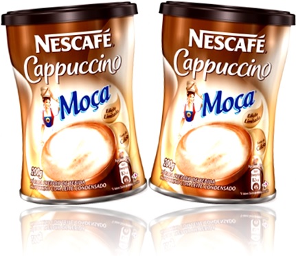 nescafé cappuccino moça nestlé