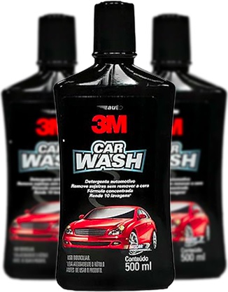 detergente automotivo 3M car wash em inglês