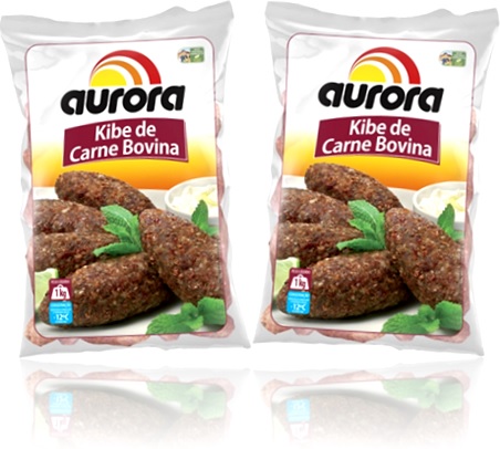 quibe aurora kibe de carne bovina hortelã menta lanche