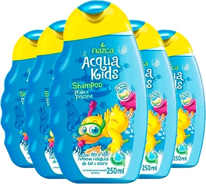 shampoo acqua kids praia e piscina nazca