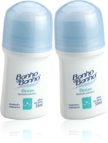 desodorante banho a banho roll on ocean antitranspirante