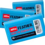 feather lâminas de barbear japonesa platinum coated blades feather lâminas de barbear japonesa platinum coated blades
