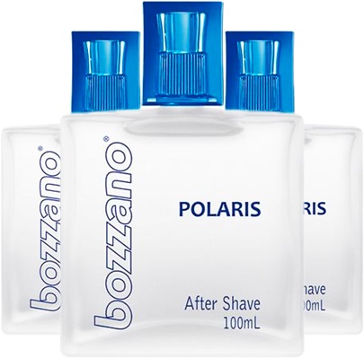 loção after shave bozzano polaris, barbear, bigode, barbearia, barbeiro