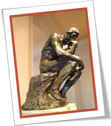 the thinker by rodin