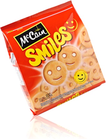 batatas congeladas smiles mccain, smile icons, lanche, petisco