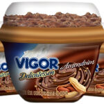 sobremesa láctea vigor delicatessen sabor amendoim