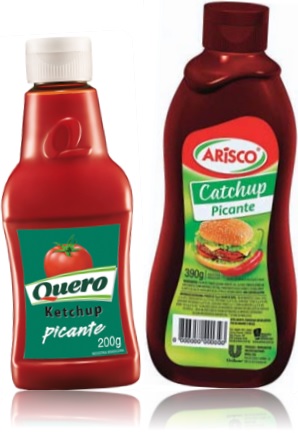 ketchup picante quero, catchup picante arisco, diferenças entre ketchup catchup