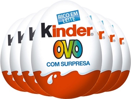 ovo de chocolate rico em leite, kinder ovo com surpresa