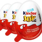 chocolate ao leite e avelãs kinder joy com surpresa