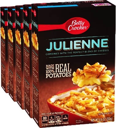 julienne betty crocker real potatoes, batatas, juliana