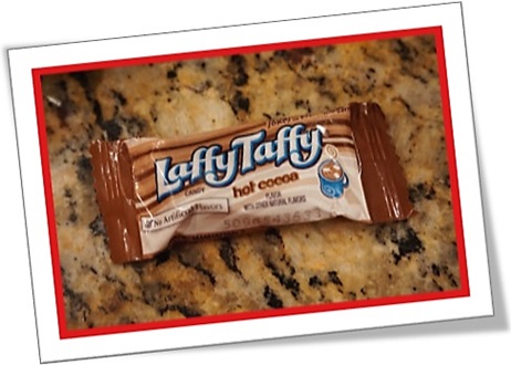 bala, confeito, caramelo laffy taffy sabor hot cocoa