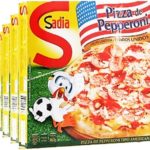 pizza de pepperoni sadia, futebol, copa, bandeira dos estados unidos