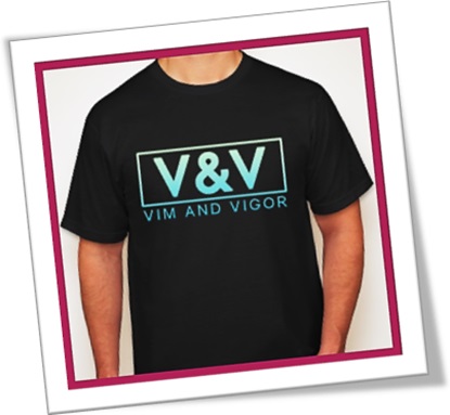 vim and vigor t-shirt, camiseta de marmanjo