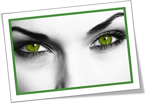 green eyed monster, be green with envy, morrer de inveja