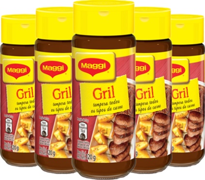 maggi gril nestlé tempero para todos os tipos de carne