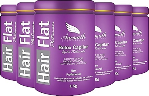 botox capilar, hidratação, hair flat, aramath cosméticos