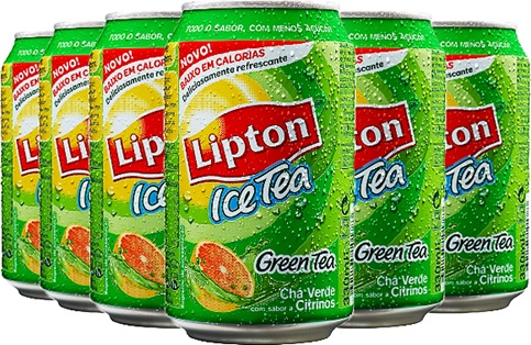 lipton ice tea sabor green tea chá verde