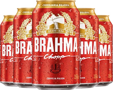 latas de cerveja brahma chopp 350 ml chope da brahma brahmeiros