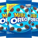 lanche, biscoito recheado oreo nabisco, chocolate, baunilha