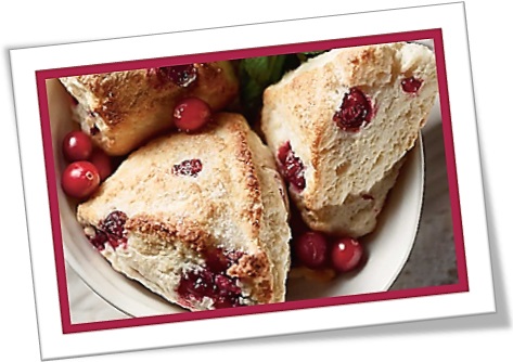 cranberry scone, bolinho de oxicoco, bolo de cranberry, bolo, lanche