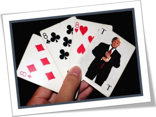 trump card, trunfo, donald trump no baralho