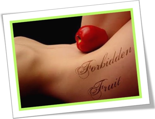 forbidden fruit, fruto proibido, maçã, apple, mulher nua