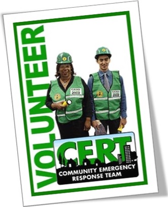 CERT, Community Emergency Response Team, CERT volunteers