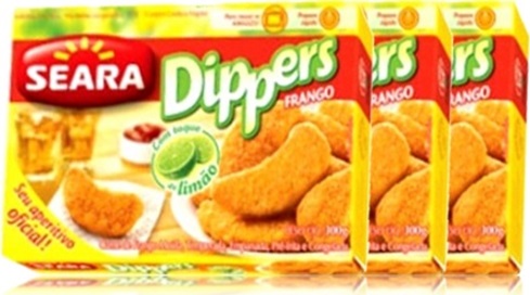 aperitivo dippers de frango seara com toque de limão