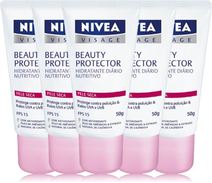 hidratante nutritivo nivea visage beauty protector