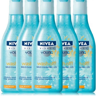 nivea visage young wash off