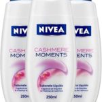 sabonete líquido nivea cashmere moment, mulheres, feminino, perfume