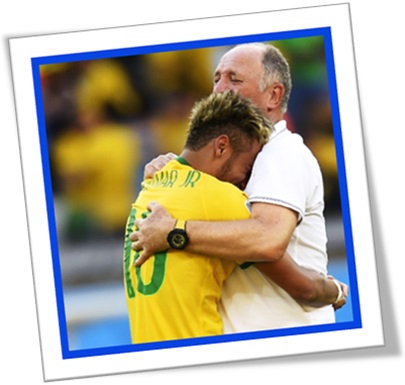 jogador neymar, técnico felipe scolari, seleção brasileira