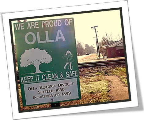 town of olla, usa, proud of olla, keep it clean and safe