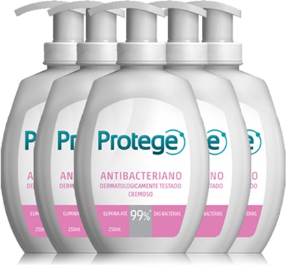 sabonete liquido antibacteriano protege albany flora