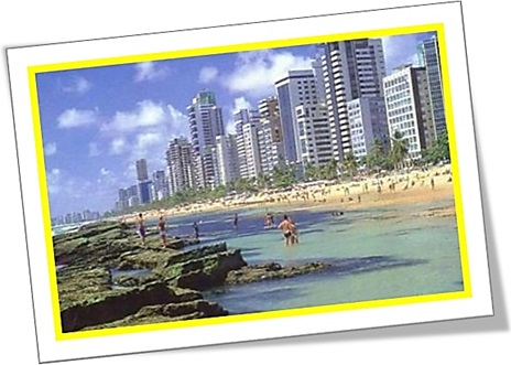 praia de boa viagem, recife, pernambuco, brasil, férias
