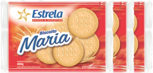 pacotes de biscoito maria estrela, biscoito doce