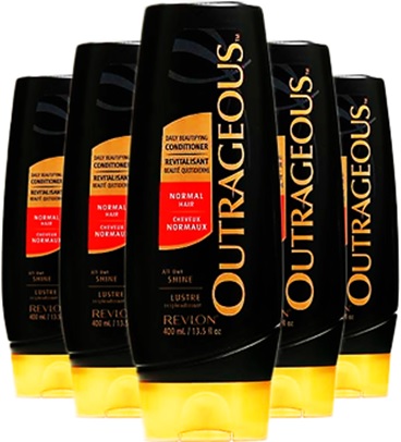 condicionador revlon outrageous cabelos normais tratamento capilar