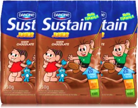 complementos alimentares sustain júnior danone sabor chocolate