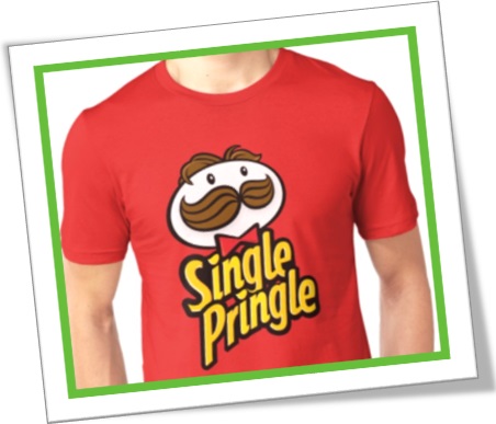 t-shirt single pringle, single, solteiro, camiseta, solteirinho da silva